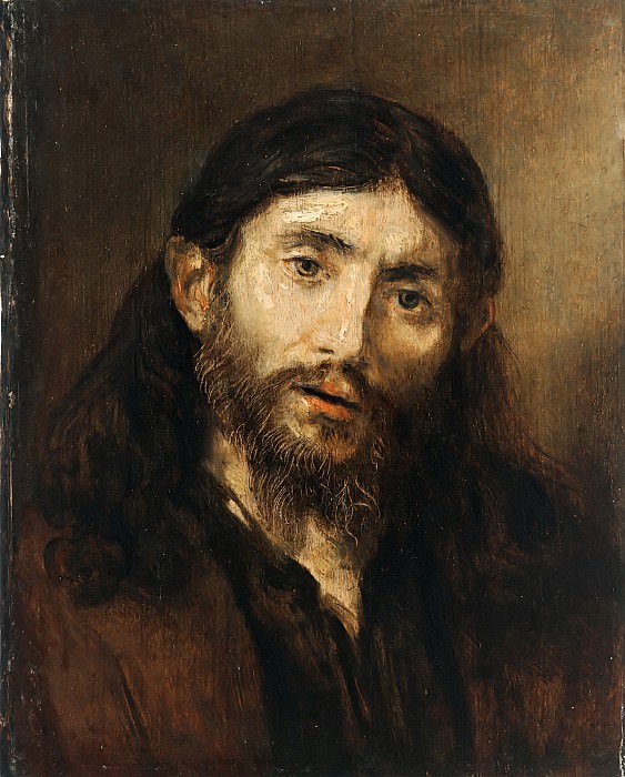 Голова Христа , Рембрандт Харменс ван Рейн