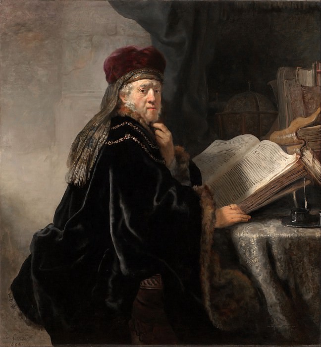 Ученый в своей студии, Рембрандт Харменс ван Рейн