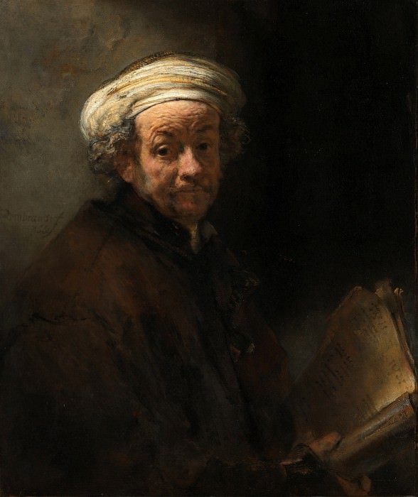 Self-Portrait as St. Paul, Rembrandt Harmenszoon Van Rijn