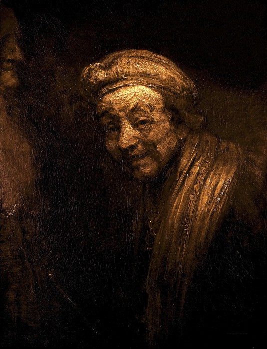 Автопортрет в образе смеющегося Зевксиса, Рембрандт Харменс ван Рейн