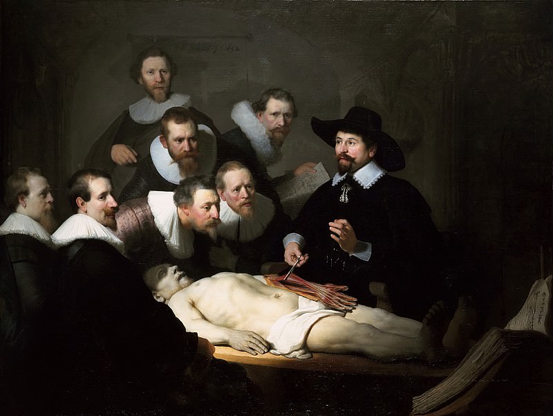 Anatomy Lesson of Dr. Tulip, Rembrandt Harmenszoon Van Rijn