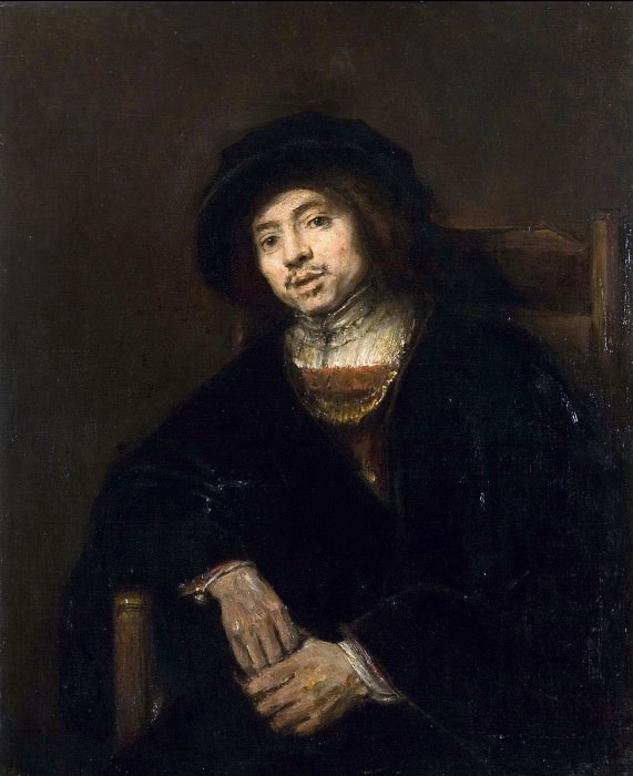 Портрет молодого человека в кресле, Рембрандт Харменс ван Рейн
