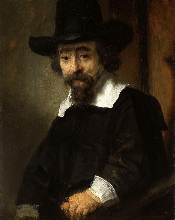 Portret van Dr. Ephraim Bueno, Rembrandt Harmenszoon Van Rijn