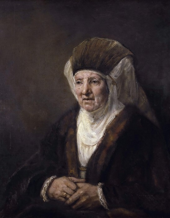 Портрет пожилой женщины, Рембрандт Харменс ван Рейн