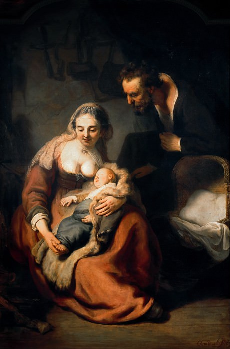 The Holy Family, Rembrandt Harmenszoon Van Rijn