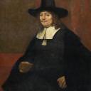 Portrait of a Man in a Tall Hat, Rembrandt Harmenszoon Van Rijn