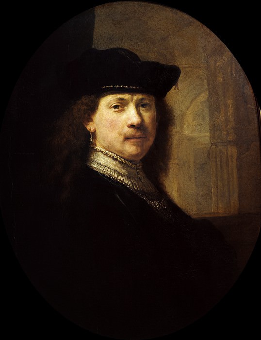 Self-Portrait , Rembrandt Harmenszoon Van Rijn