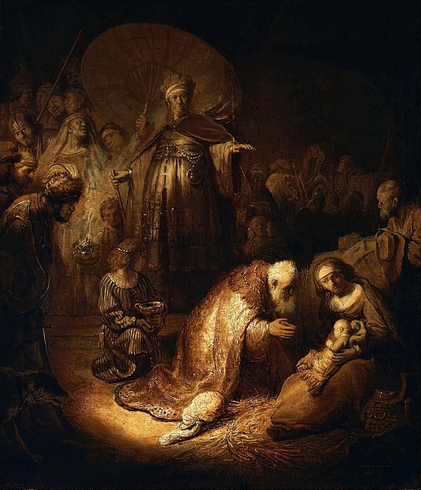 Поклонение волхвов, Рембрандт Харменс ван Рейн