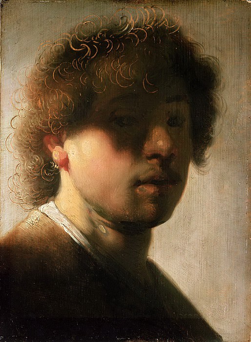 Selfportrait , Rembrandt Harmenszoon Van Rijn