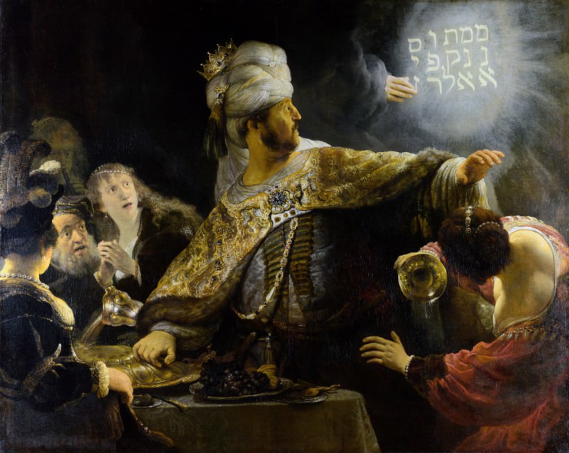 Belshazzar’s Feast, Rembrandt Harmenszoon Van Rijn
