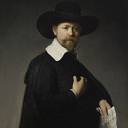 Portrait Of Marten Looten, Rembrandt Harmenszoon Van Rijn