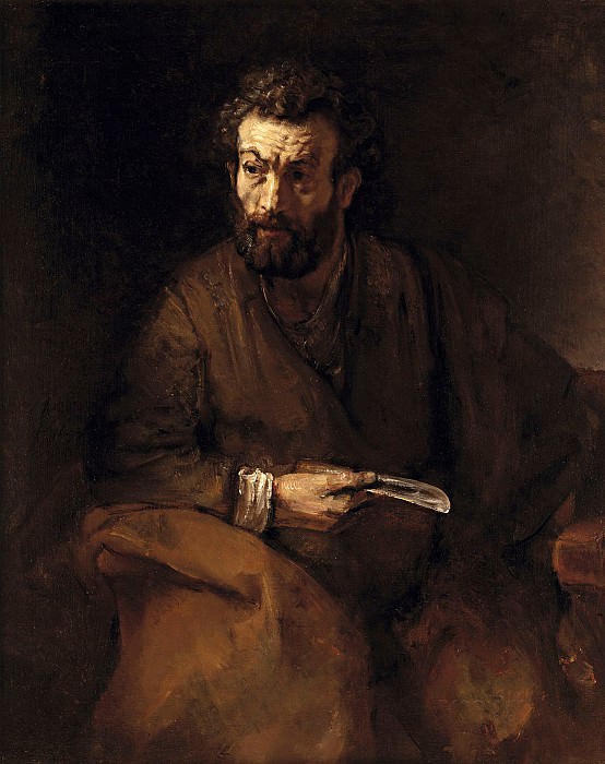 The apostle Bartholomew, Rembrandt Harmenszoon Van Rijn