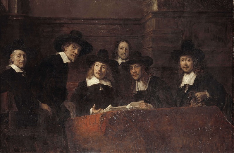 Staalmeesters [After], Rembrandt Harmenszoon Van Rijn