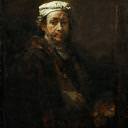 Rembrandt at the Easel, Rembrandt Harmenszoon Van Rijn