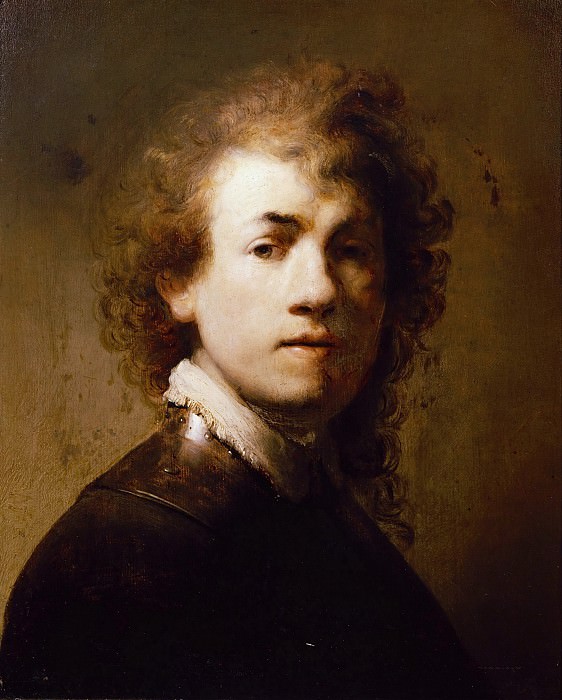Автопортрет с горжетом, Рембрандт Харменс ван Рейн