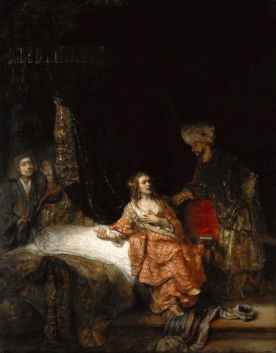 Обвинение Иосифа женой Потифара, Рембрандт Харменс ван Рейн
