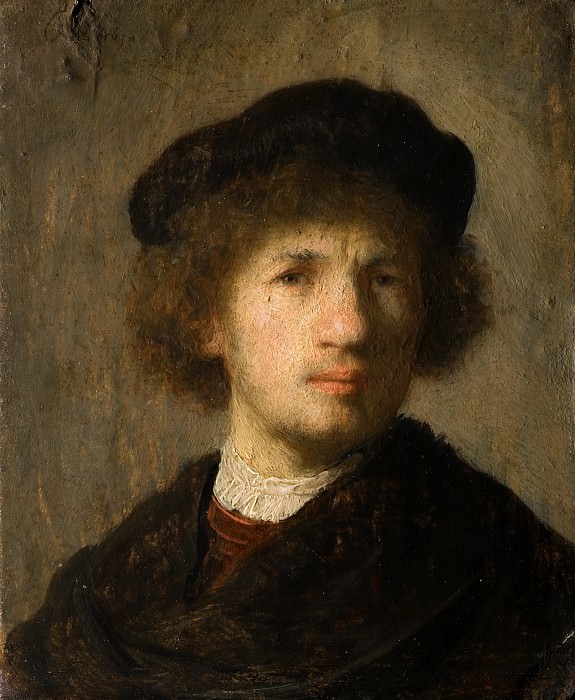 Selfportrait, Rembrandt Harmenszoon Van Rijn