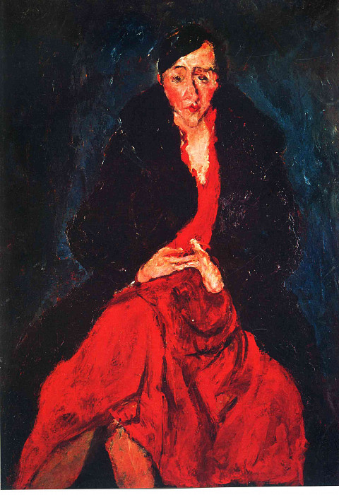 Portrait of Madeleine Castaing, Chaïm Soutine