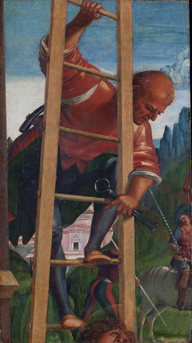 Man on a Ladder, Luca Signorelli