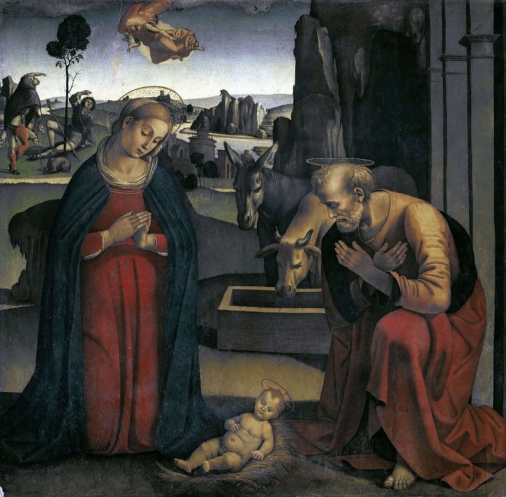Adoration of the Child, Luca Signorelli