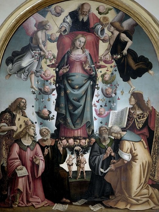 Аллегория Непорочного Зачатия с пророками, Лука Синьорелли