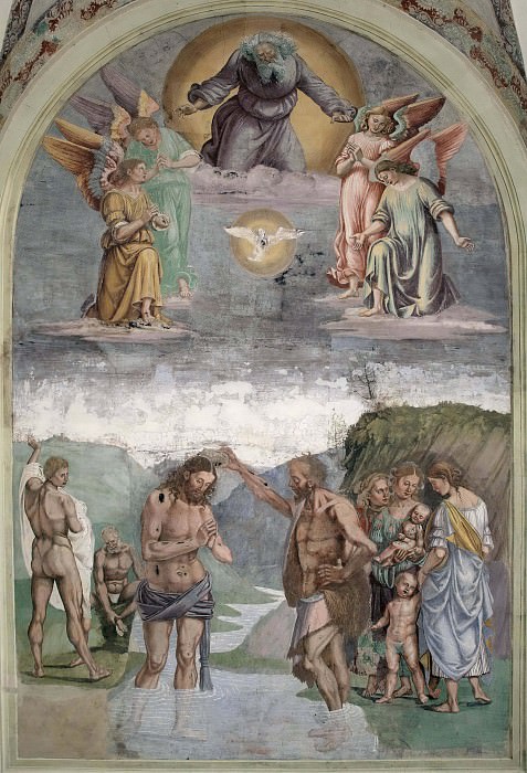 Baptism of Christ, Luca Signorelli