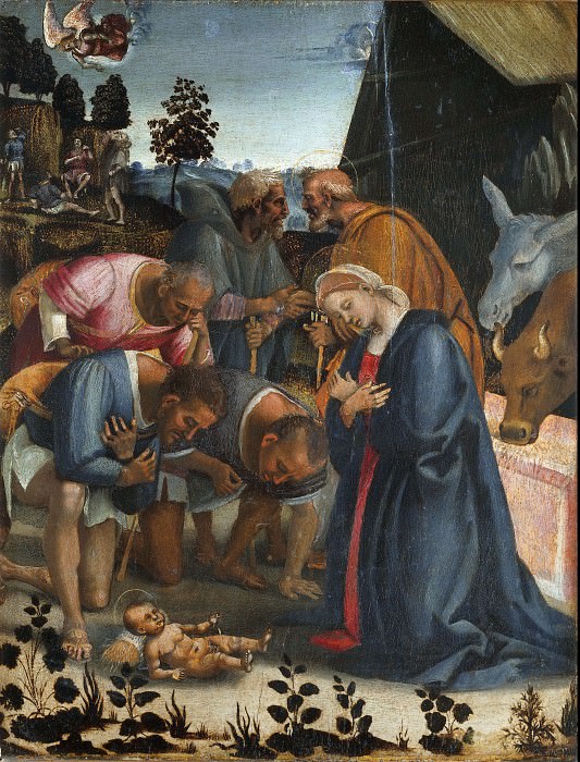 Adoration of the Shepherds, Luca Signorelli