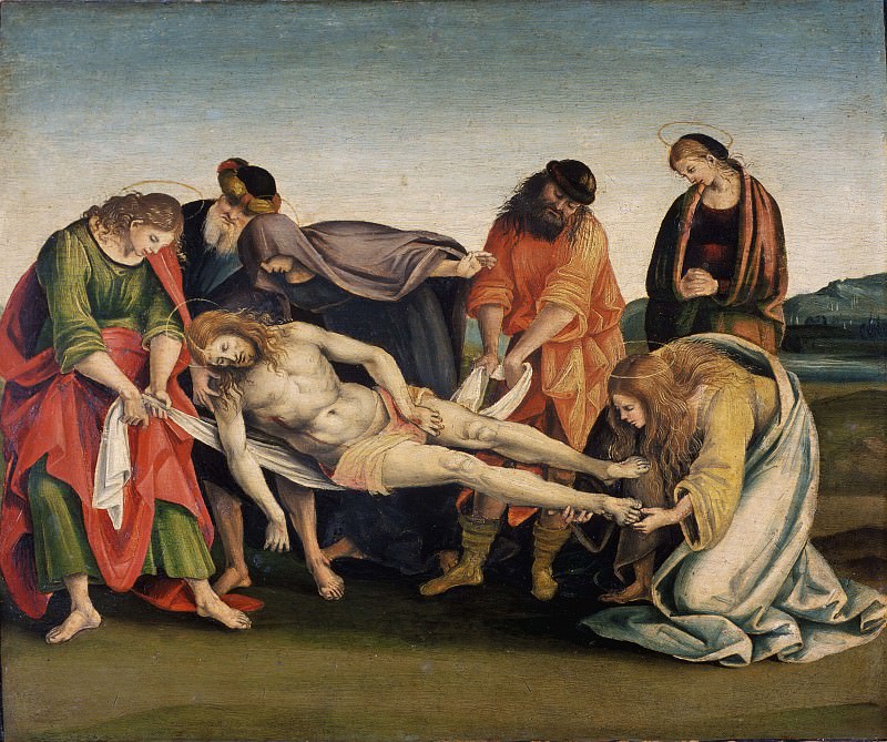 The tomb of Christ, Luca Signorelli