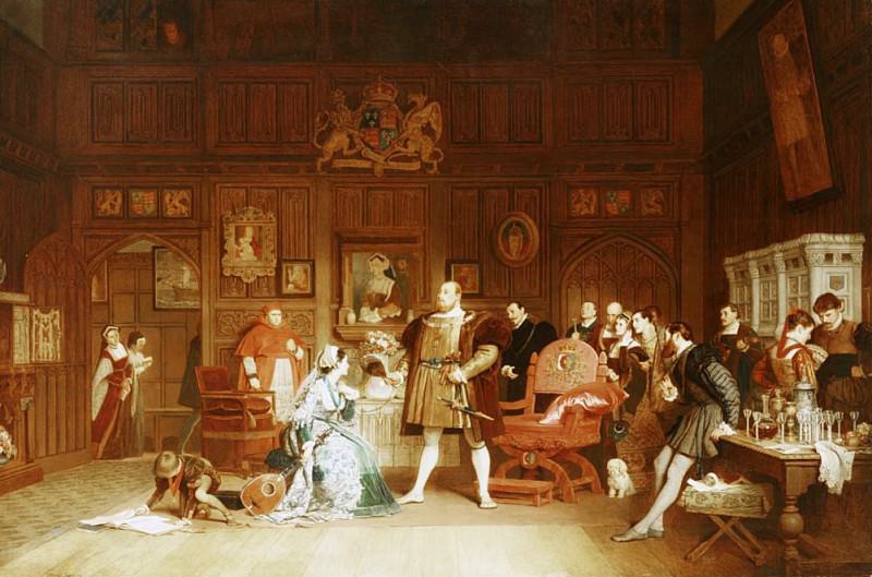 Генрих VIII и Анна Болейн у королевы Екатерины, Маркус Стоун