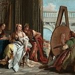 Alexander the Great and Campaspe in the Studio of Apelles, Giovanni Battista Tiepolo