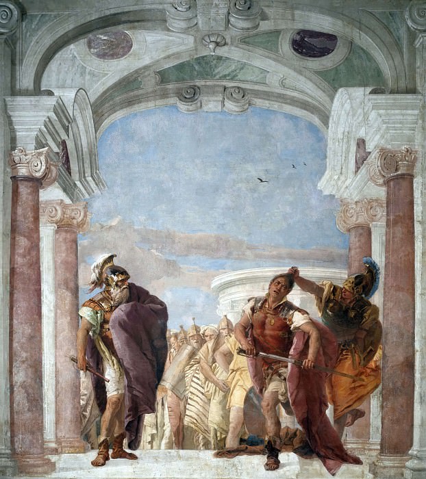 Rage of Achilles, Giovanni Battista Tiepolo
