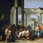 Jesus Healing the Paralytic at the Pool of Bethesda, Giovanni Battista Tiepolo