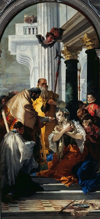The communion of St. Lucy, Giovanni Battista Tiepolo