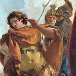 Rinaldo turning in Shame from the Magic Shield, Giovanni Battista Tiepolo