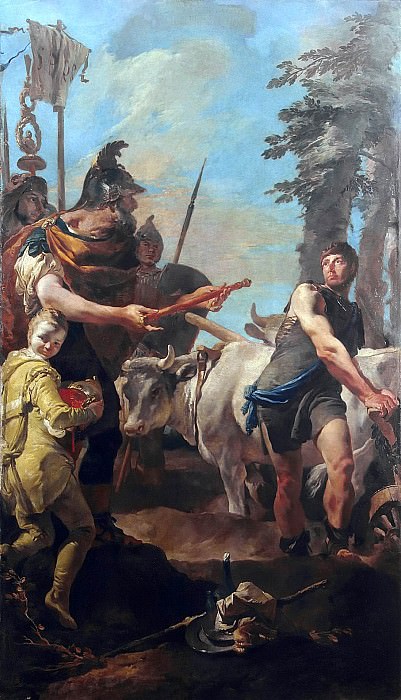 Dictatorship Offered to Cincinnatus, Giovanni Battista Tiepolo