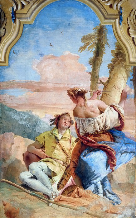 Angelica and Medoro, Giovanni Battista Tiepolo
