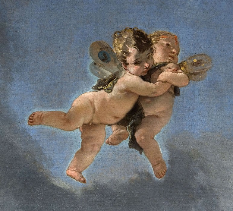 Triumph of Zephyr and Flora , Giovanni Battista Tiepolo