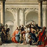 Christ and the Adulteress, Giovanni Battista Tiepolo