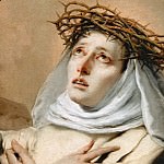 Saint Catherine of Sienna, Giovanni Battista Tiepolo