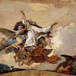 Sketch for „The Glory of Saint Dominic“, Giovanni Battista Tiepolo