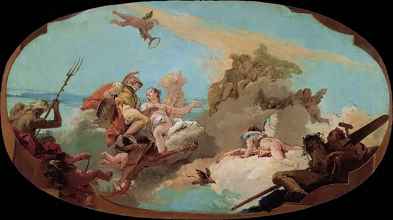 The Apotheosis of Admiral Vettor Pisani, Giovanni Battista Tiepolo