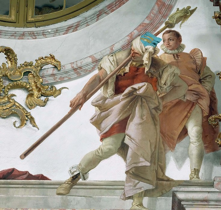Heralds and page, Giovanni Battista Tiepolo