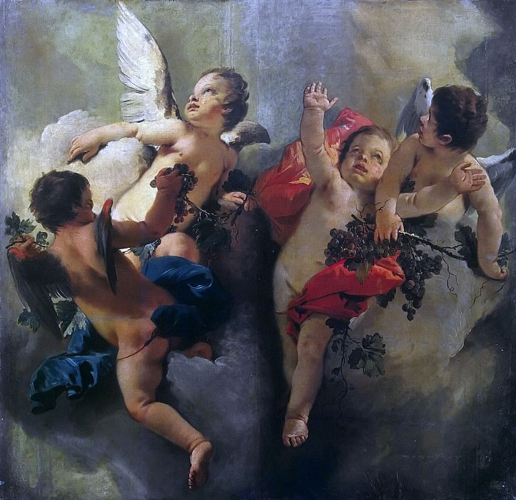 Cupids with Grapes , Giovanni Battista Tiepolo