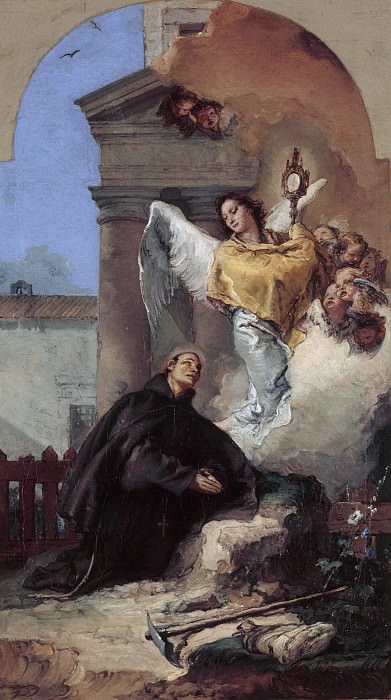 Saint Paschal Baylon, Giovanni Battista Tiepolo