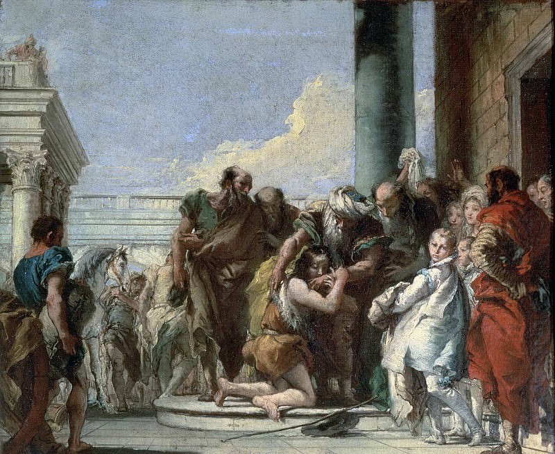 Return of the Prodigal Son, Giovanni Battista Tiepolo