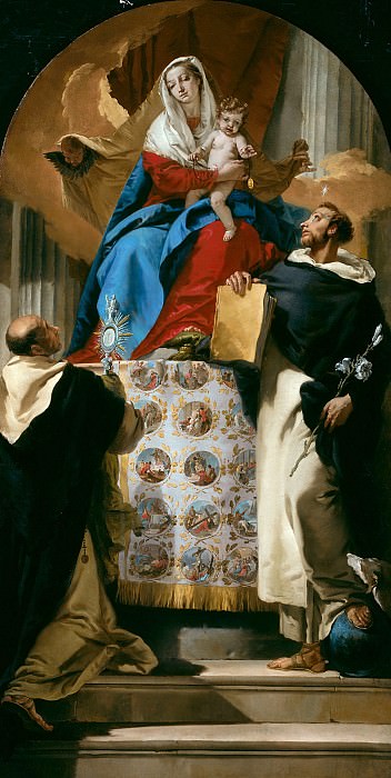 Virgin and Child with Saints Dominic and Hyacinth