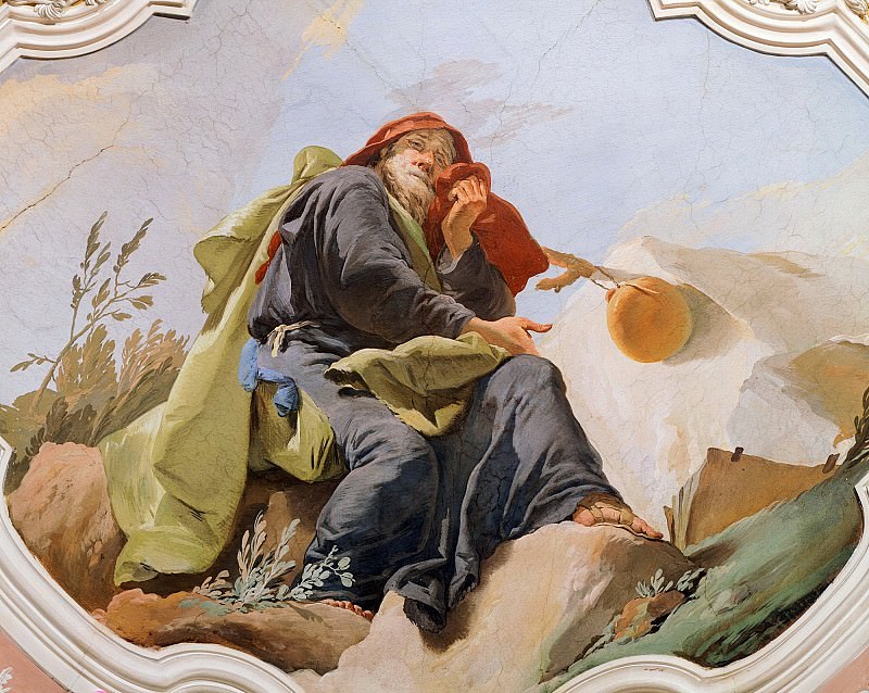 The prophet Jeremiah, Giovanni Battista Tiepolo
