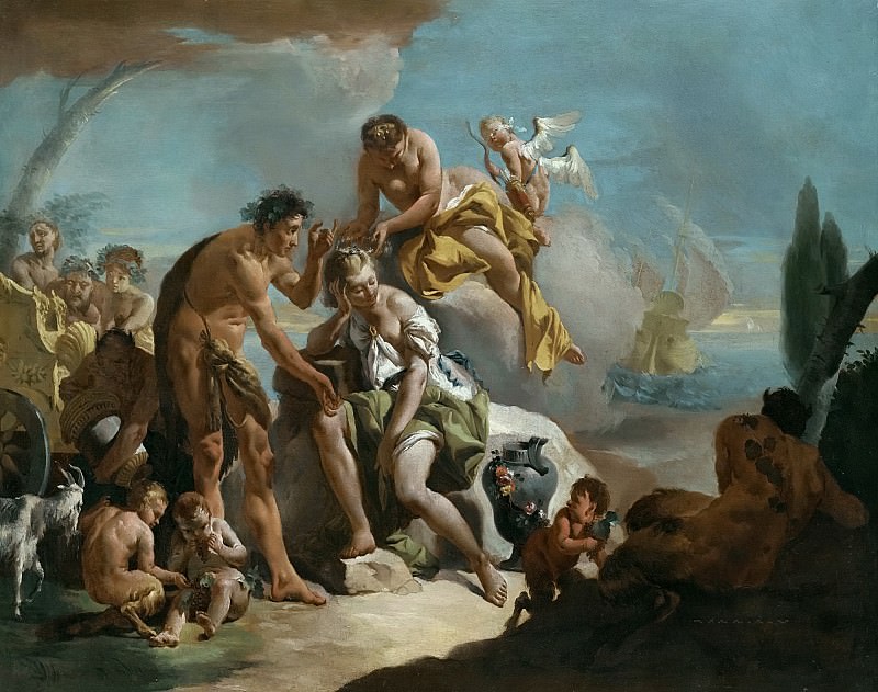 BACCHUS AND ARIADNE, Giovanni Battista Tiepolo