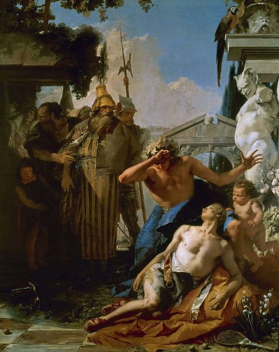 The Death of Hyacinthus, Giovanni Battista Tiepolo