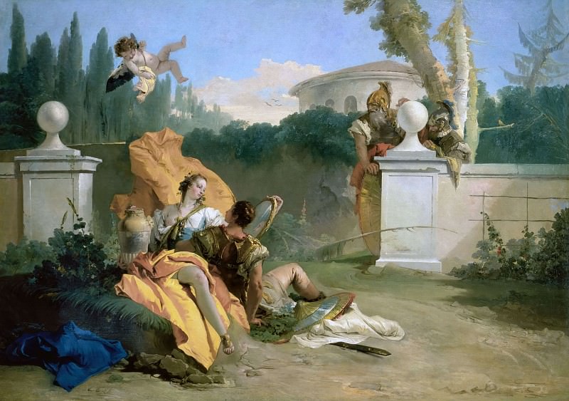 Rinaldo and Armida in the Garden, Giovanni Battista Tiepolo